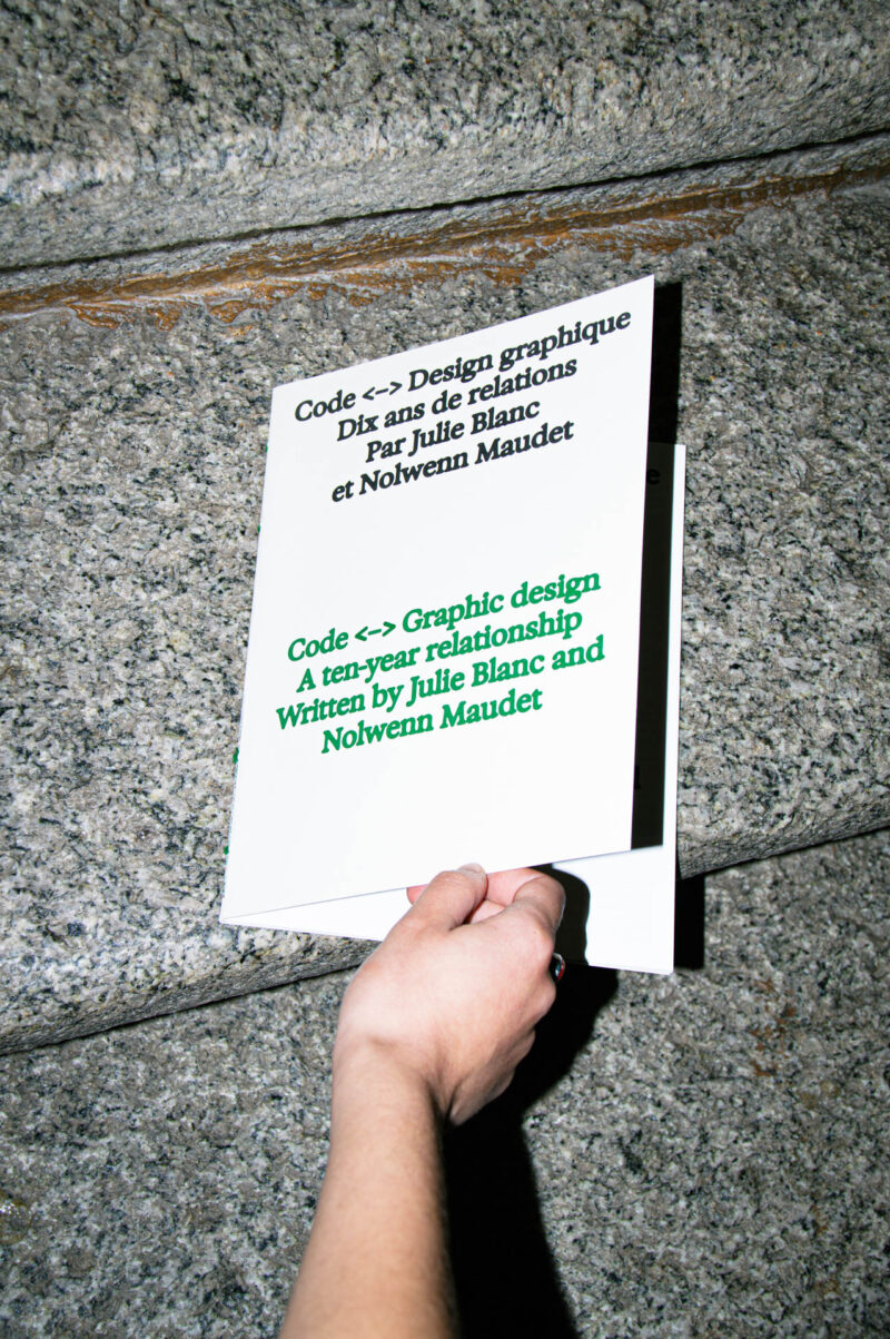 Code <-> Design graphique, 10 ans de relation